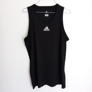 Adidas Black Long Athletic Tank
